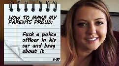 Cute girls telling intimate stories while being used like meatholes