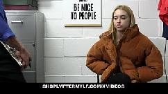 Hot blonde babes chloe cherry and stepmom aaliyah love caught shoplifting