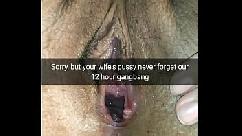 Snap chat cheating slutty wife bareback sex and cuckold captions compilation